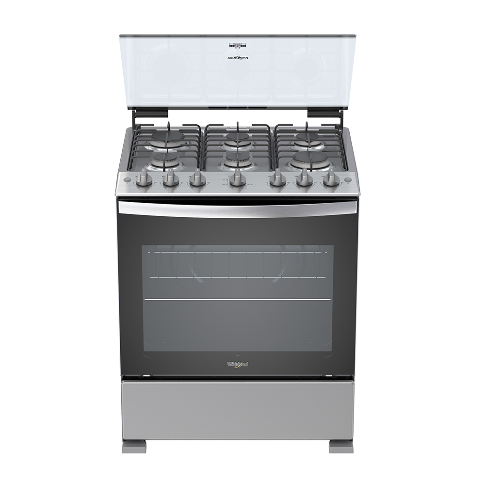 ESTUFA 30 LWFR3300D SATINADA WHIRLPOOL 4637