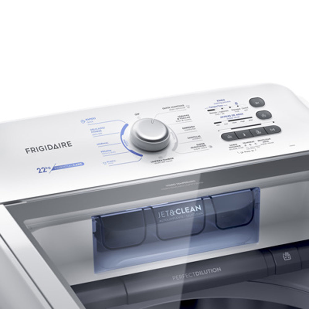 LAVADORA AUT 48 LB IMPELLER FWIB22J4EBGUW FRIGIDAIRE 4859-1