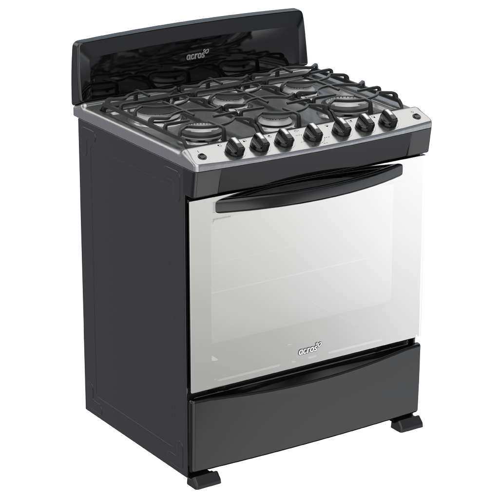 ESTUFA 30" LAF5572B NEGRO ACROS - Imagen 2