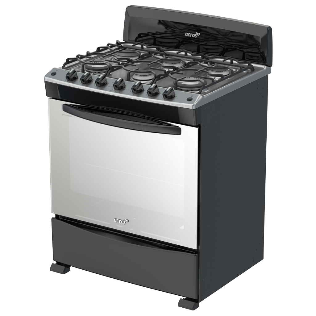 ESTUFA 30" LAF5572B NEGRO ACROS - Imagen 3