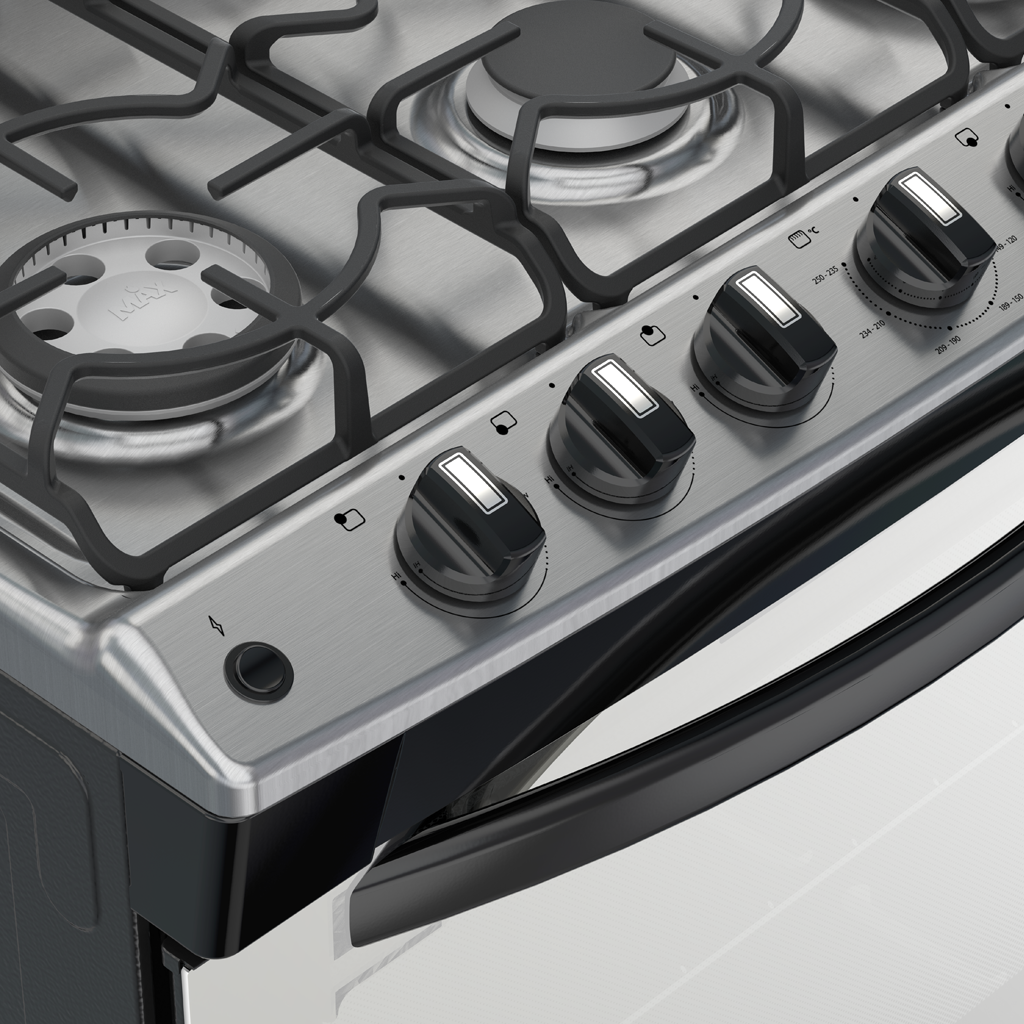 ESTUFA 30" LAF5572B NEGRO ACROS - Imagen 6