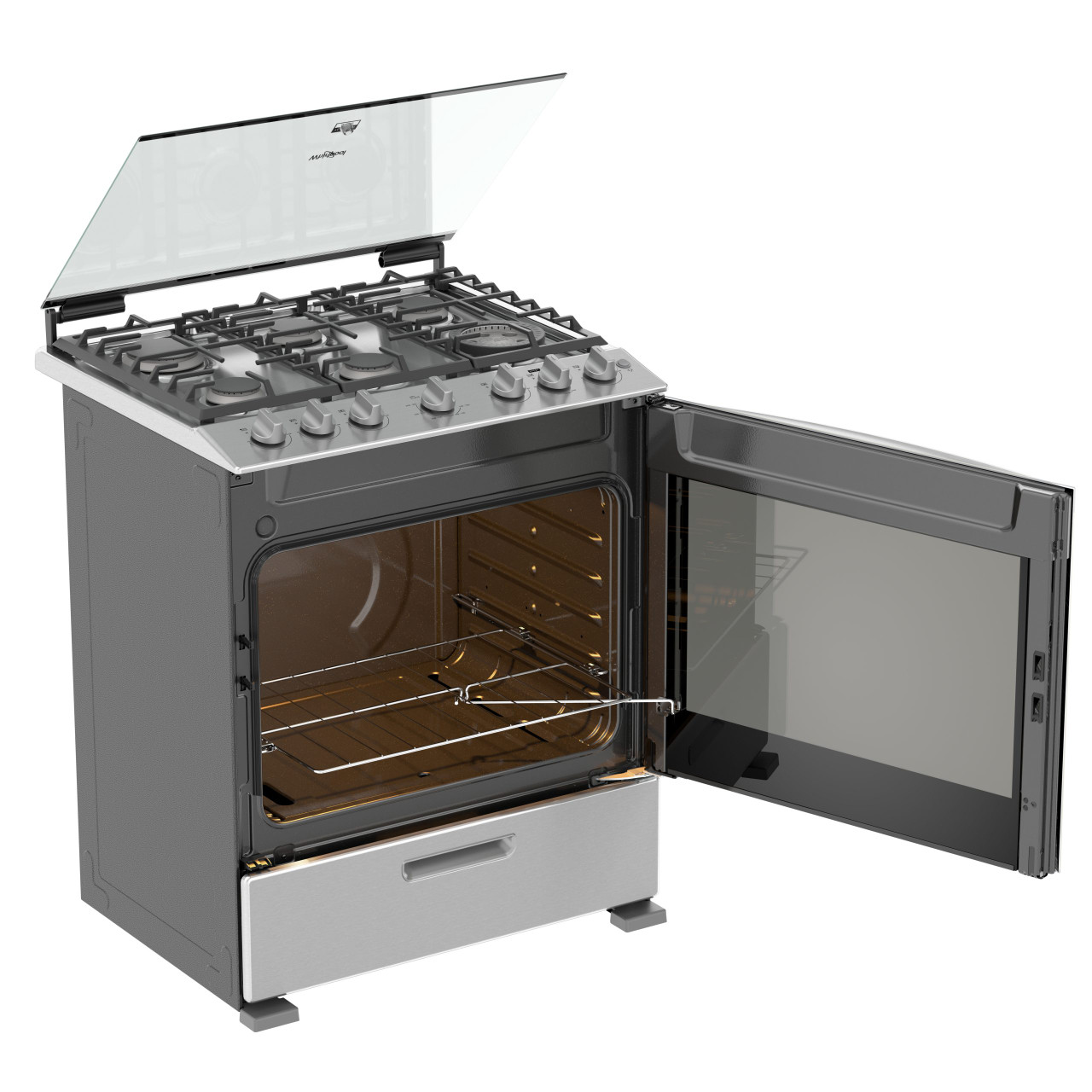ESTUFA 30" LWF7700S SATINADA WHIRLPOOL - Imagen 2